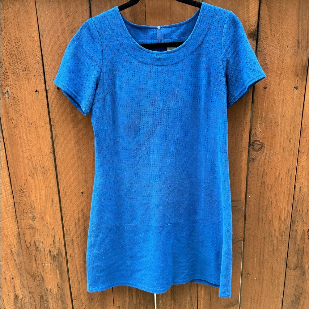 Royal Blue Shirt Dress